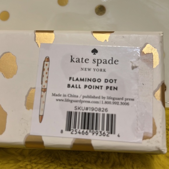 Kate Spade ♠️ Pencil ✏️ Pouch & Pen - Picture 8 of 8